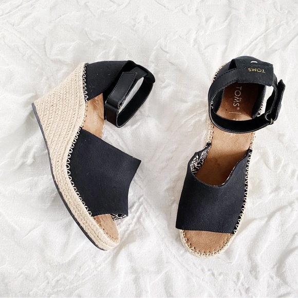 TOMS Marisol Espadrille Wedge Sandal Size 11